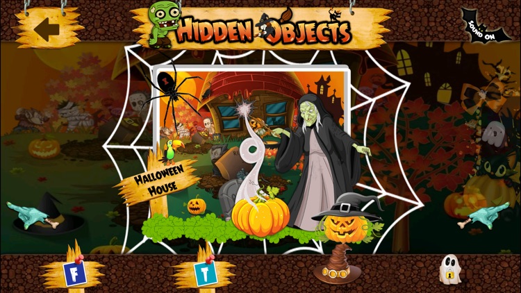 2014 Halloween party with friends : hidden objects