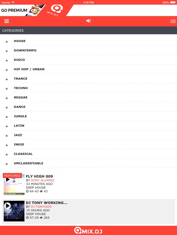 Deep House Party HD by mix.dj screenshot-4
