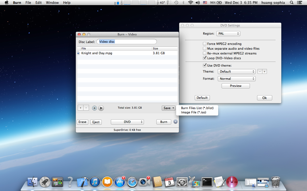 Burn screenshot 3