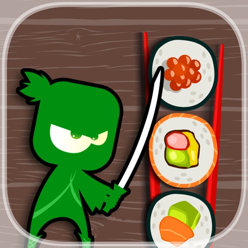 Green Destiny Sushi - PRO - Steel Ninja Roll Puzzle Game Icon