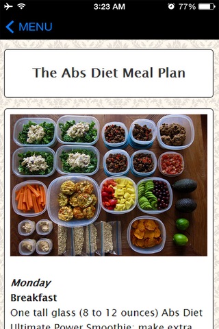 Abs Diet - Beginner's Guide screenshot 2