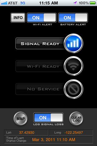 Signal Alert screenshot 2