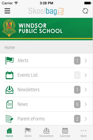 Windsor Public School - Skoolbag screenshot 2