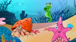 Game screenshot Peekaboo animals in the sea, ocean, lake and river for toddlers and babies hack
