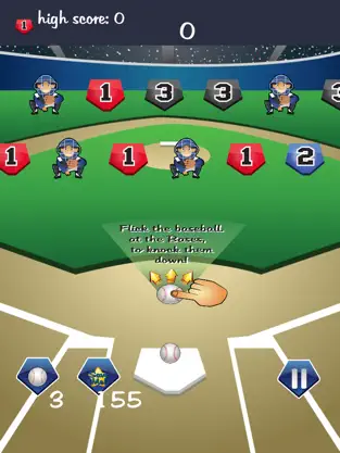 Baseball Flick Superstar, game for IOS