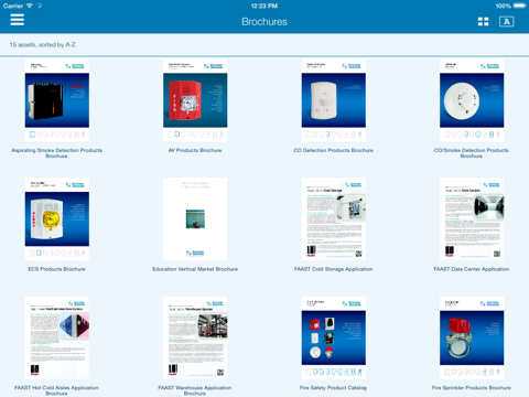 System Sensor Doc Center iPad screenshot 4 - Shopping app