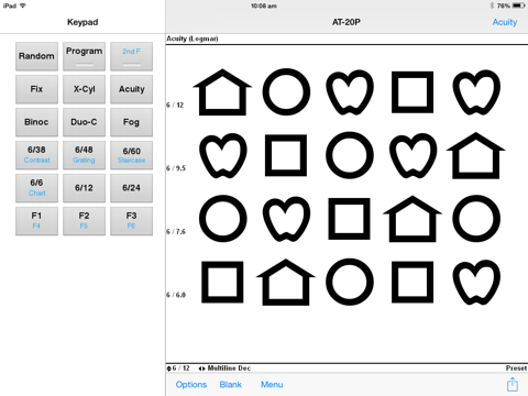 Screenshot #4 pour Medmont Acuity Tester