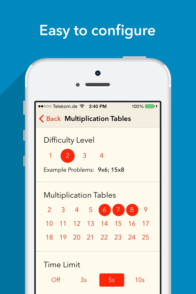 Mental Math - Arithmetic Quiz screenshot 4