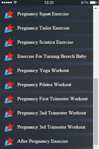 Pregnancy Exercises - Learn Easy Pregnancy Workouts You Can Do at Home screenshot 4