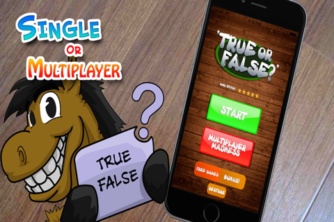 Horses True False Quiz - Amazing Horse And Foal Facts, Trivia And Knowledge! screenshot 2