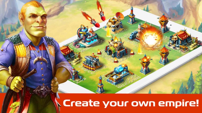 The Lord Of Orcs: cool online strategy and tactics with pvp and pve screenshot 1