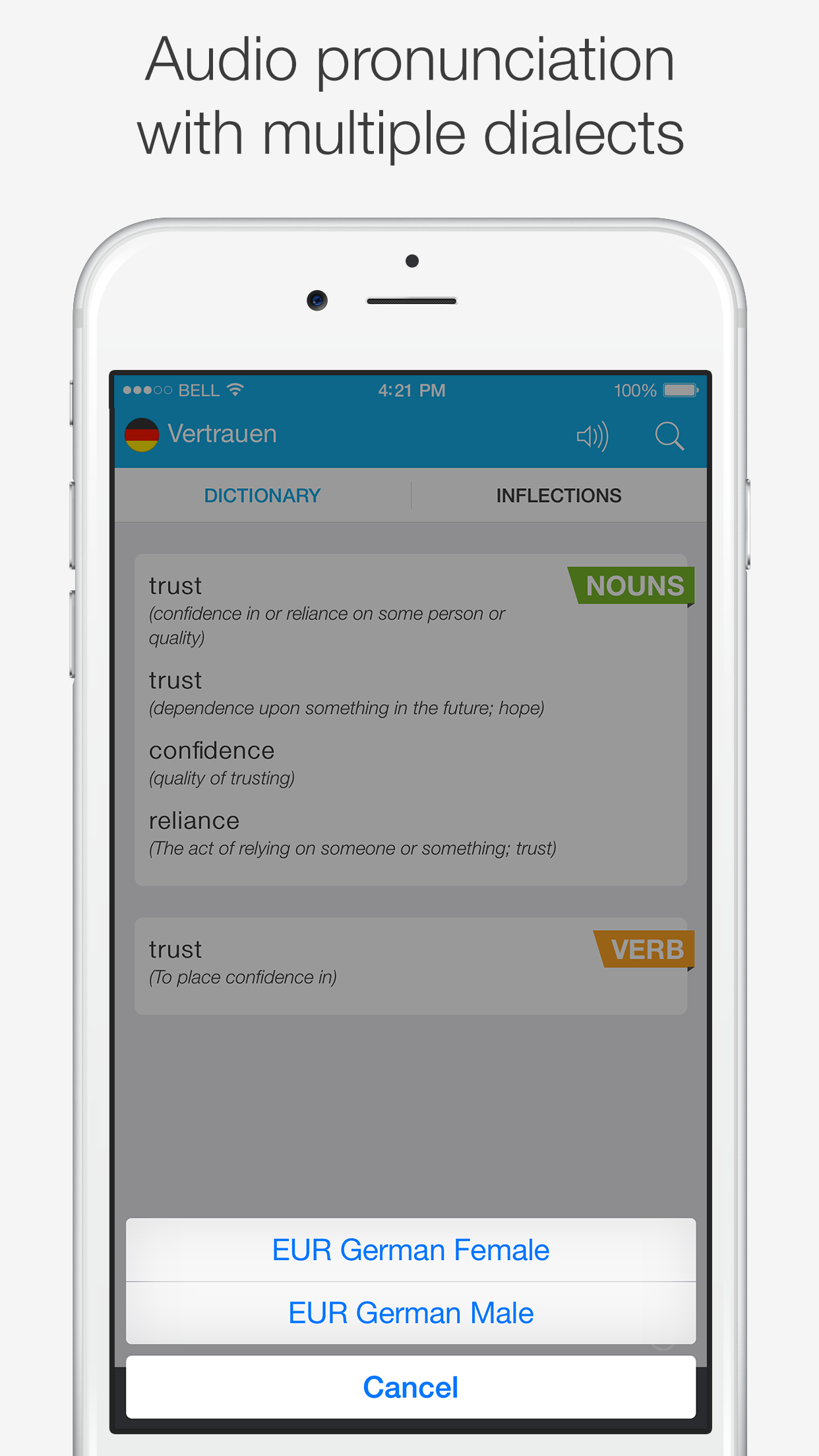 German – English Dictionary screenshot 4