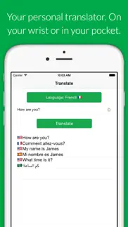 translate pro - voice and text translator with the best speech dictation iphone screenshot 1