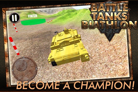 Battle Tanks Biathlon 3D screenshot 4