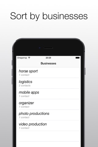 Business Contacts Pro screenshot 3