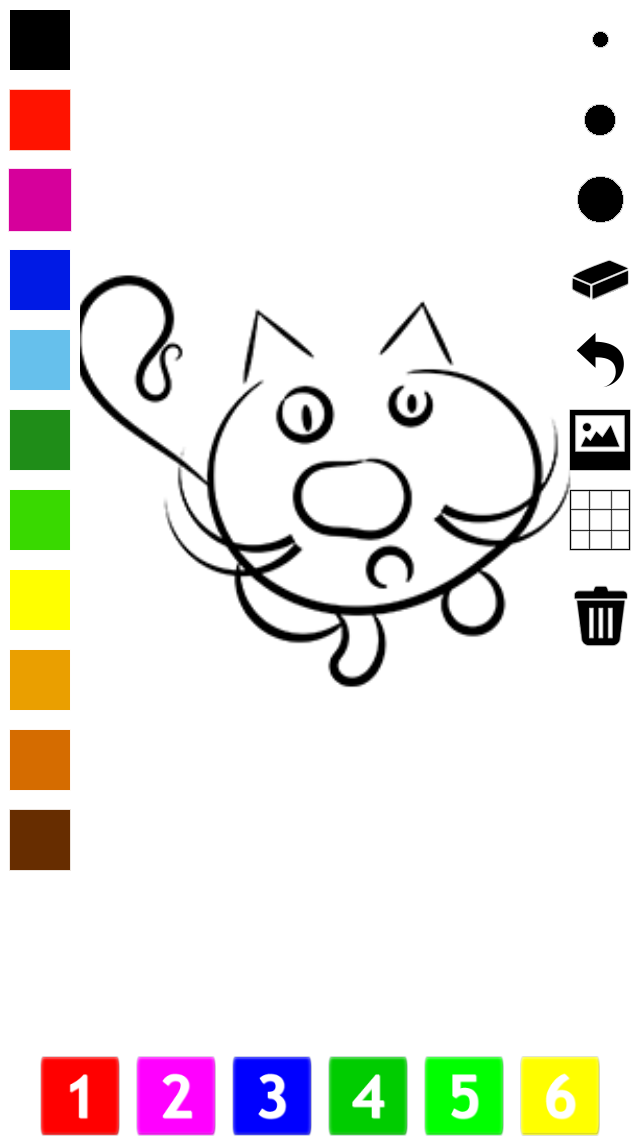 How to cancel & delete Cat Coloring Book for Little Children: Learn to draw and color cats and kittens from iphone & ipad 3
