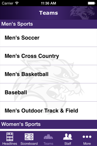 Wiley College Athletics screenshot 2