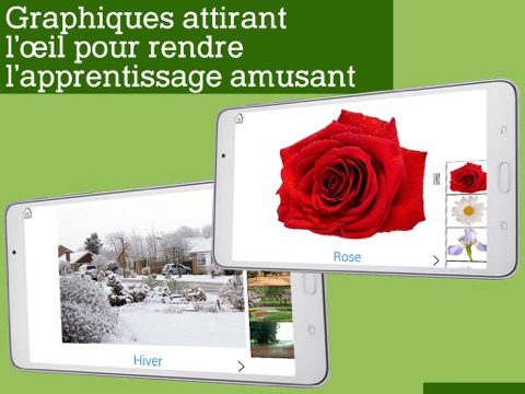 Screenshot #5 pour Fleurs et Saisons pour les enfants, un jeu éducatif gratuit pour apprendre en se amusant