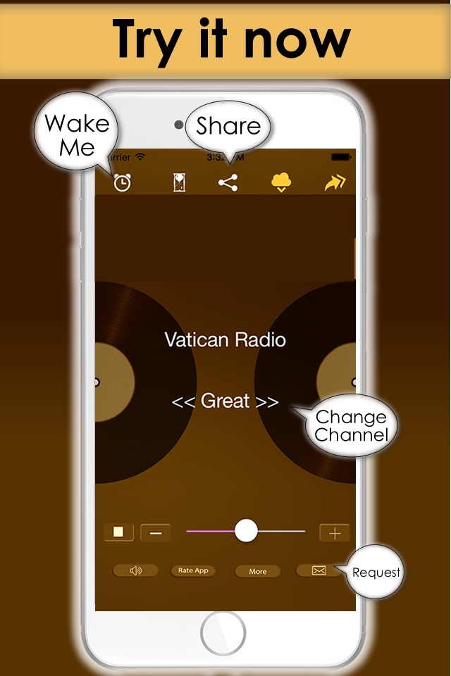 Christian Music, Gospel music and Vatican talk from online internet radio stations broadcasters screenshot 2
