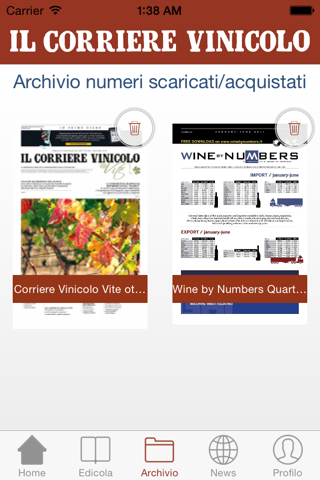 Corriere Vinicolo screenshot 3