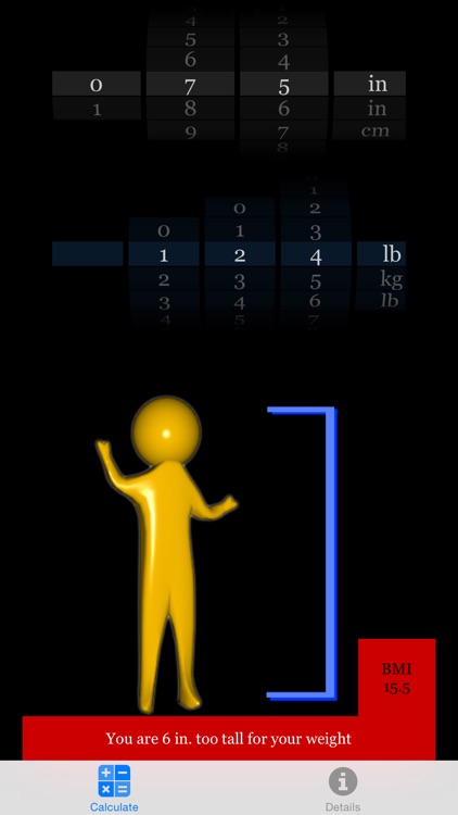 Too Short? BMI Calculator