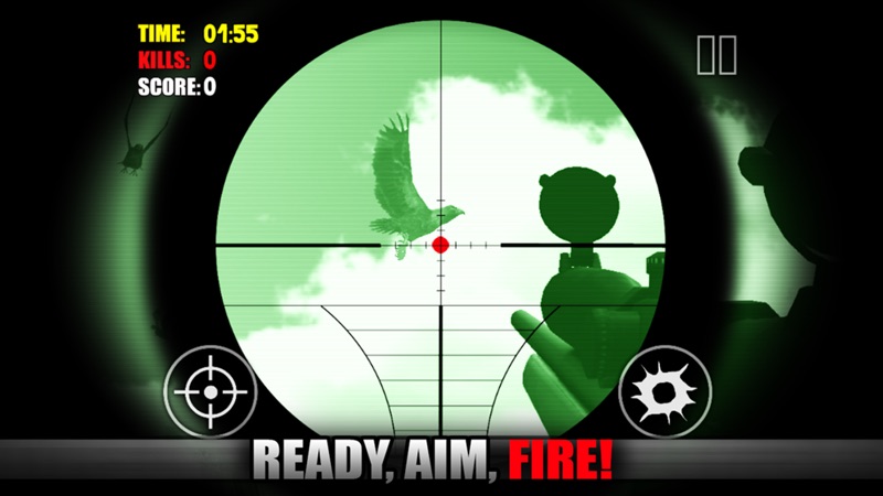 Ace Bird Sniper 2014 - Hunting Birds & Animals, Adult Simulator Hunter Games screenshot 1