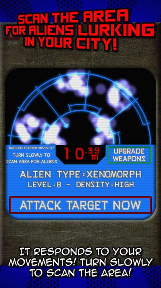 #2. Aliens Everywhere! Augmented Reality Invaders from Space! FREE (iOS) Podle: Useless Creations Pty Ltd