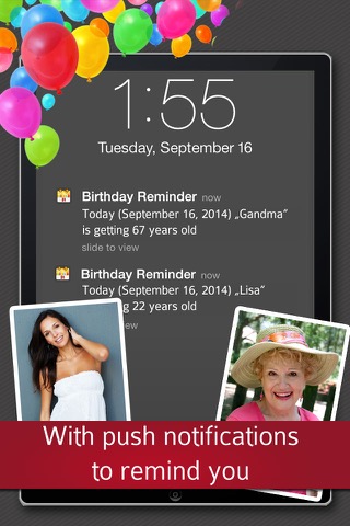 Birthday Reminder - Calendar and Countdownのおすすめ画像4