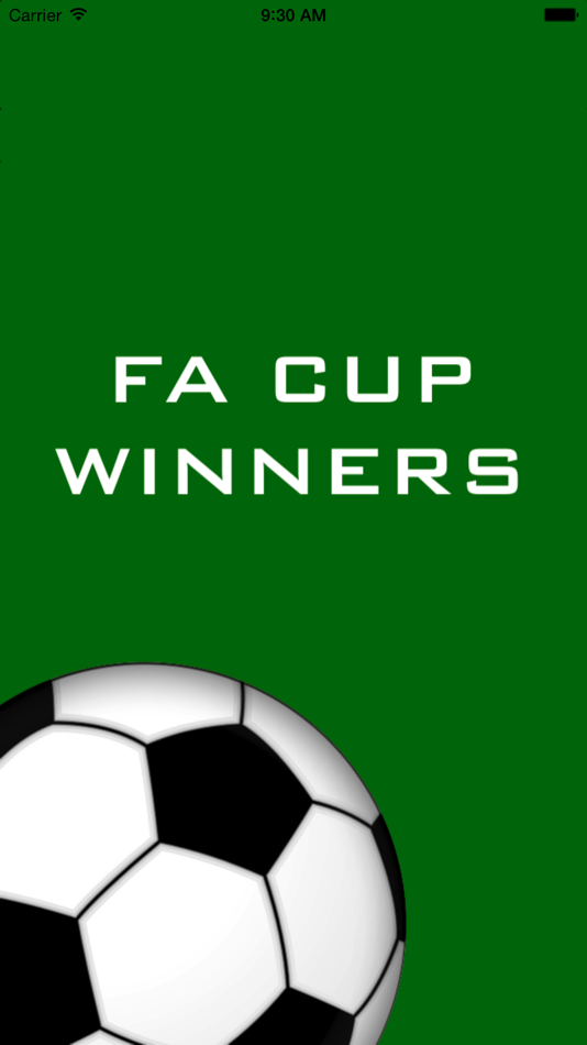 FA Cup Winners - 3.2 - (iOS)