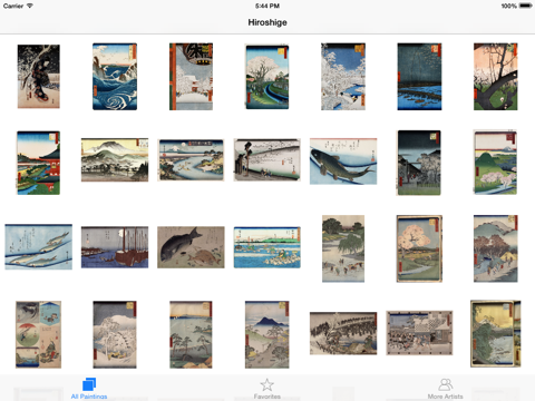 Screenshot #4 pour Hiroshige 154 Paintings ( HD 150M+ )