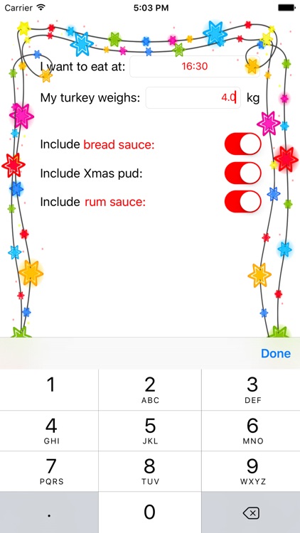 Christmas Dinner Timings