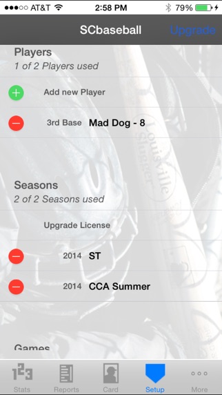 StatCatcher™ Baseball Free Screenshot on iOS