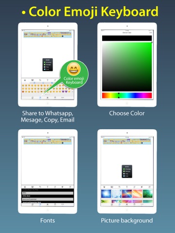 Stickers Pro for iOS8 +Emoji Keyboard & Emoji Artのおすすめ画像3