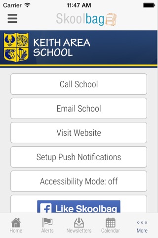 Keith Area School - Skoolbag screenshot 4