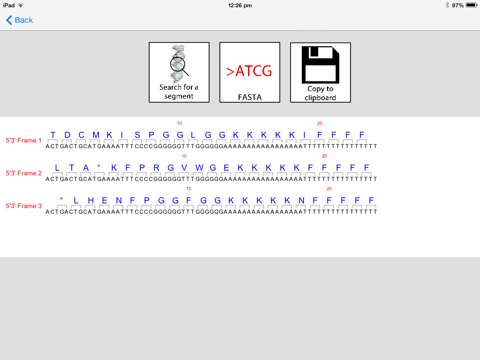 Screenshot #4 pour DNA2App