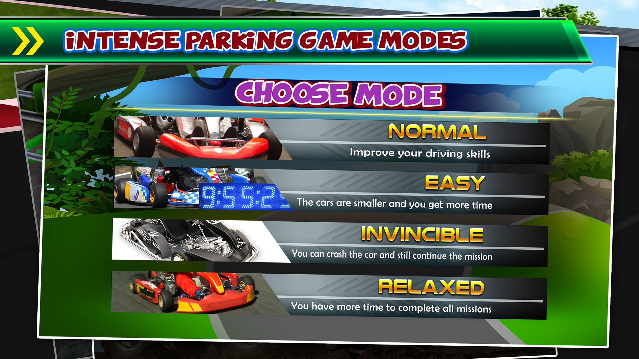 Horse Car Parking Driving Simulator - My 3D Sim Park Run Test & Truck Racing Games! screenshot 3