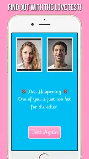 the love test -a relationship compatibility tester iphone screenshot 2