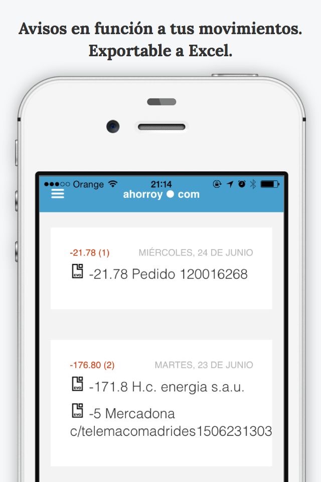 ahorro y punto - tus gastos screenshot 3