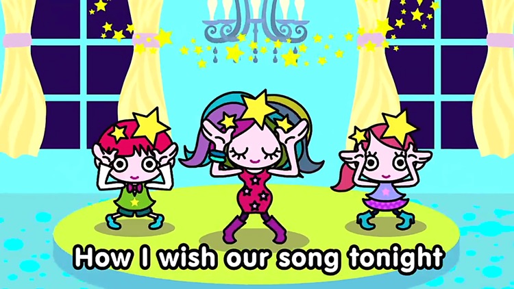 Twinkle twinkle little star (FREE)   - Jajajajan Kids Song & Coloring picture book series