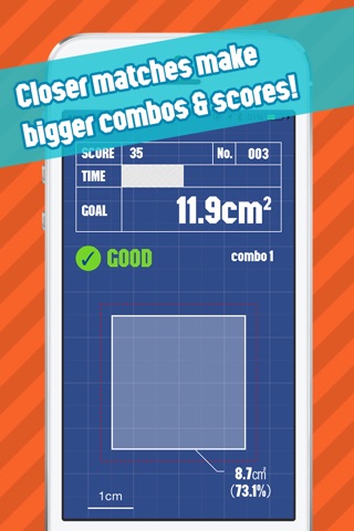 cm² - drag and make the shape size X screenshot 2