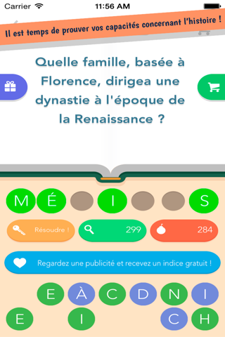 History Quiz - A Trivia Game About Famous People, Places and Events screenshot 2