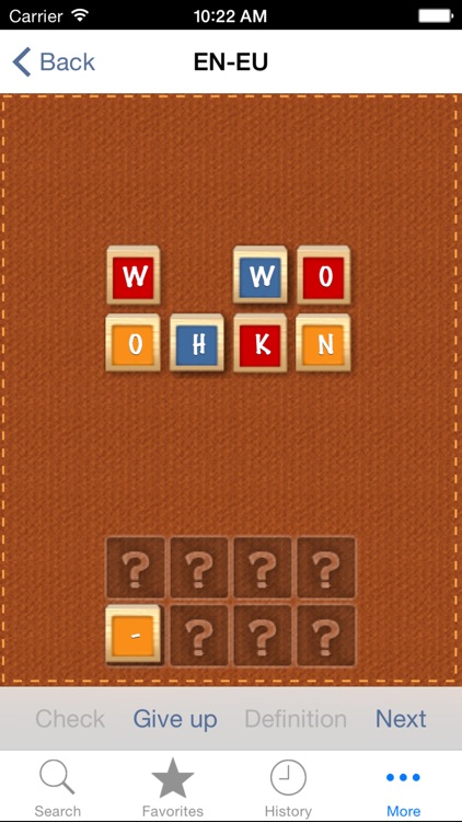 Basque<>English Dictionary screenshot-4