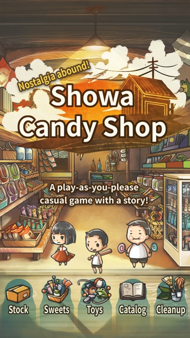 THE HEARTWARMING SIMULATION GAME--SHOWA CANDY SHOP 1.1.0 IOS
