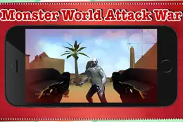 Game screenshot Monster World Attack War - free game first most fun for person apk