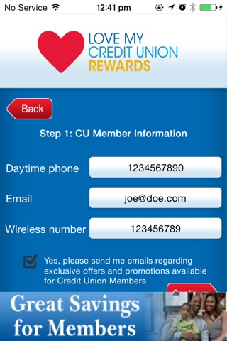 Love My Credit Union Rewards Mobile App screenshot 4