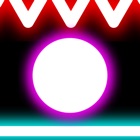Rock Hero Drop in glowing light shaft scrolling at speed
