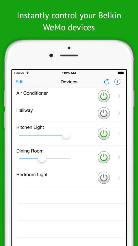 Control+ Quickly control your Belkin WeMo devices for Apple Watch - 1.0 - (iOS)