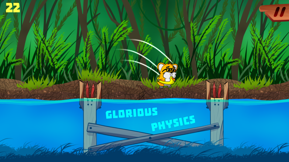 #2. Floaty Hamster: Hard Endless Platformer Game FREE (iOS) 由: Boris Mikic