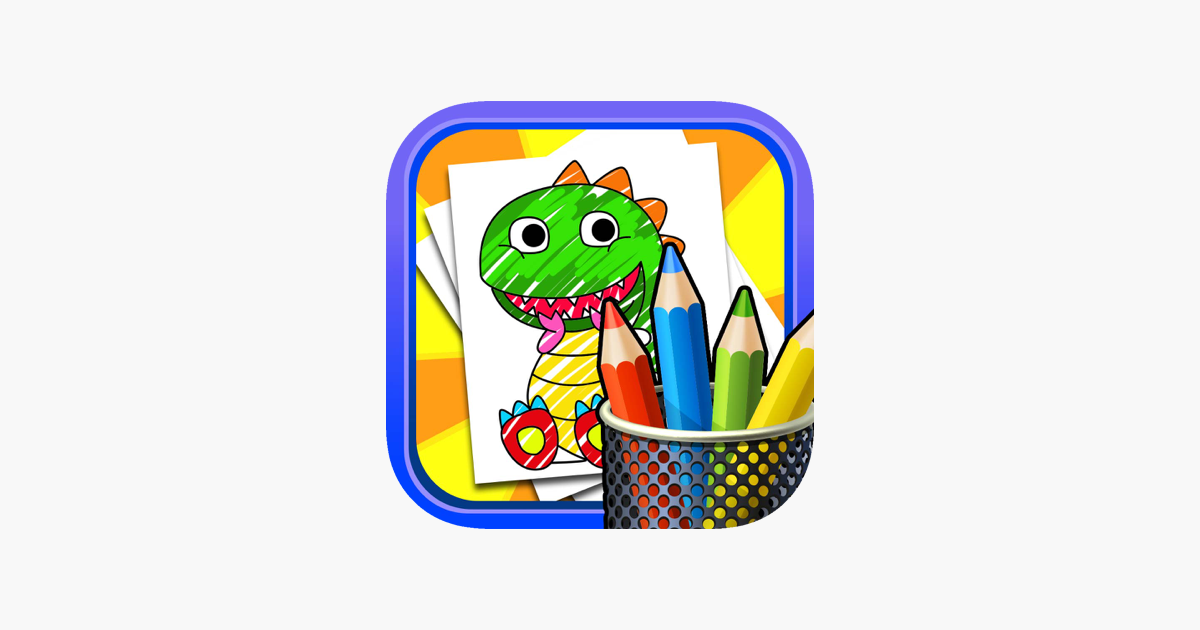 ‎Kids Doodle Coloring Book Drawing - Preschool Toddler Fun! on the App ...