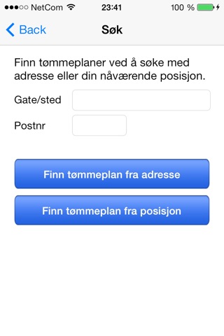 IR Tømmeplan screenshot 2